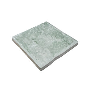 Piastrella monocottura 10x10 Alba del Nilo Verde lucida con bordi irregolari