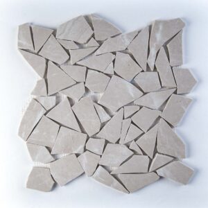Mosaico in Gres su rete โ Duna Schegge Roma Diamond โ FAP Ceramiche