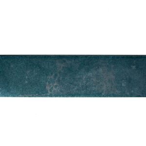Maiolica artigianale Blu Mediterraneo 7,5x30 cm Costa Dorata Cerasarda vista frontale