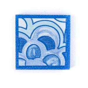 Angolo decorativo fascia Anacapri Mix 5x5 cm Savoia Ceramiche, vista frontale