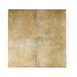 Elios Ceramiche Pintura Verde Bosco 20x20 cm bicottura matt, composizione quattro piastrelle