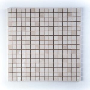FAP Roma Diamond Beige Duna Mosaico Quadrato frontale su rete