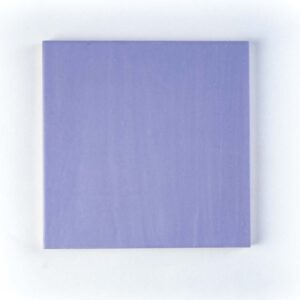 Rivestimento Flow Lavander 12,5x12,5 cm maiolica in pasta bianca smaltata finitura opaca (matt) - vista frontale