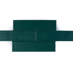 Rivestimento Oceani Self Style Green 6x25 cm gres porcellanato effetto mattoncino opaco - composizione
