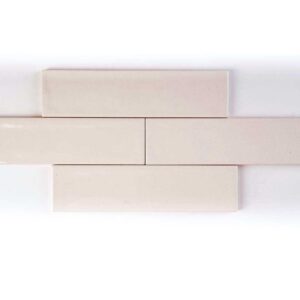 Rivestimento Memento Cipria lucido 5x20 cm Quintessenza posato a correre